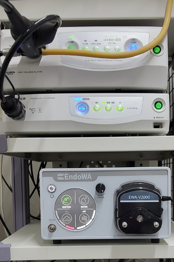 원본 홈페이지에 소개된 EndoWA CO₂ 장비